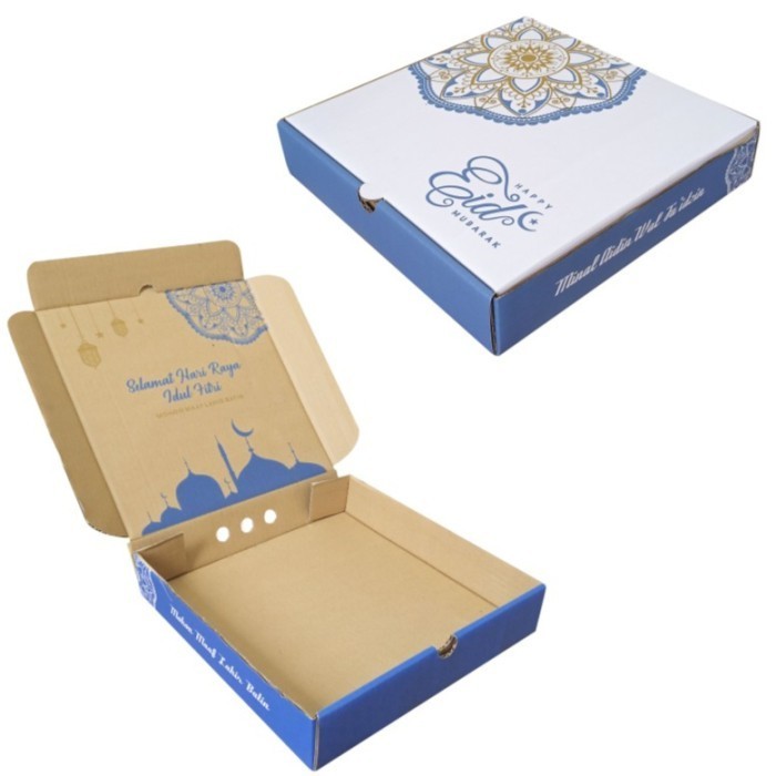 kotak kue kering box dus toples 250gr isi 4 parcel lebaran dus 25x25x5