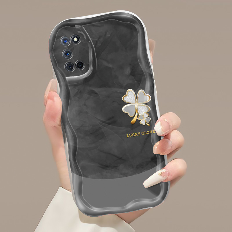 Casing Hp OPPO A52 A72 A92 Case ponsel pola Cases pita unik dan kreatif Hp Casing kover pelindung Ke