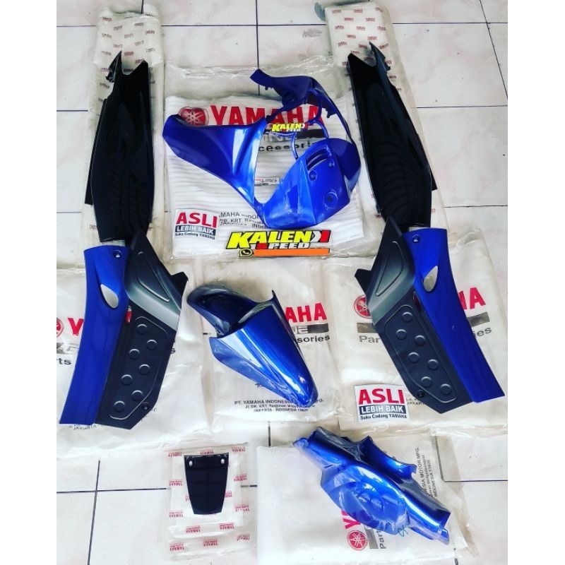 body nouvo lele biru original yamaha cover body nouvo lele biru full body halus