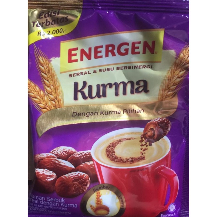 

Energen Kurma Kartonan. Khusus Gojek Dan Grab