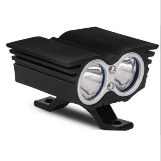 Lampu LED Tembak OWL 2 Mata Ultrafire Putih Kuning Strobo 24 Volt Best Seller