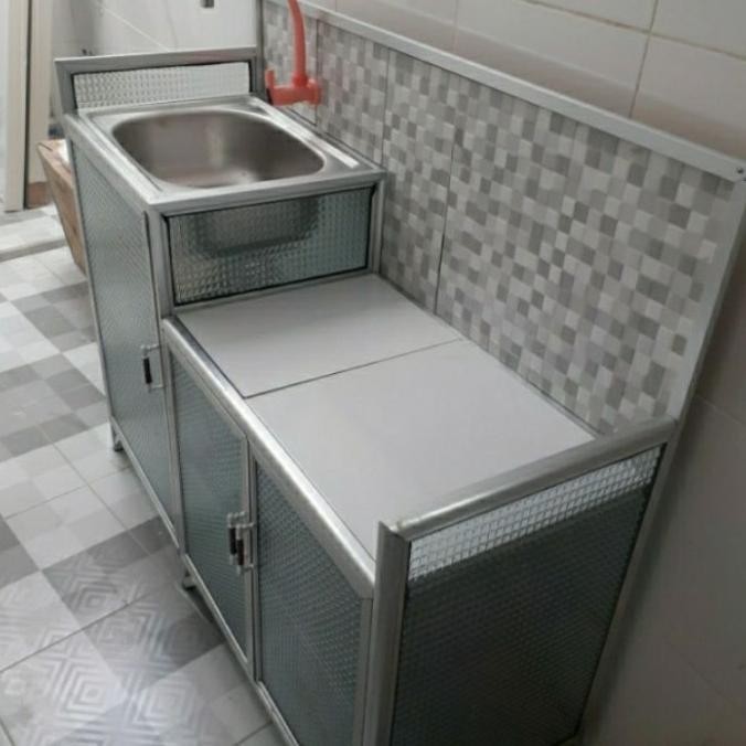RAK KOMPOR WASTAFEL MEJA KOMPOR WASTAFEL RAK CUCI PIRING KITCHEN SET