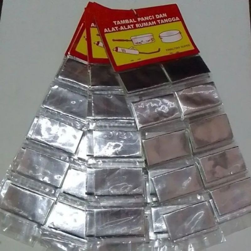 20 Pcs Patri Panci Tambal Panci Alumunium/Tambal manci murah