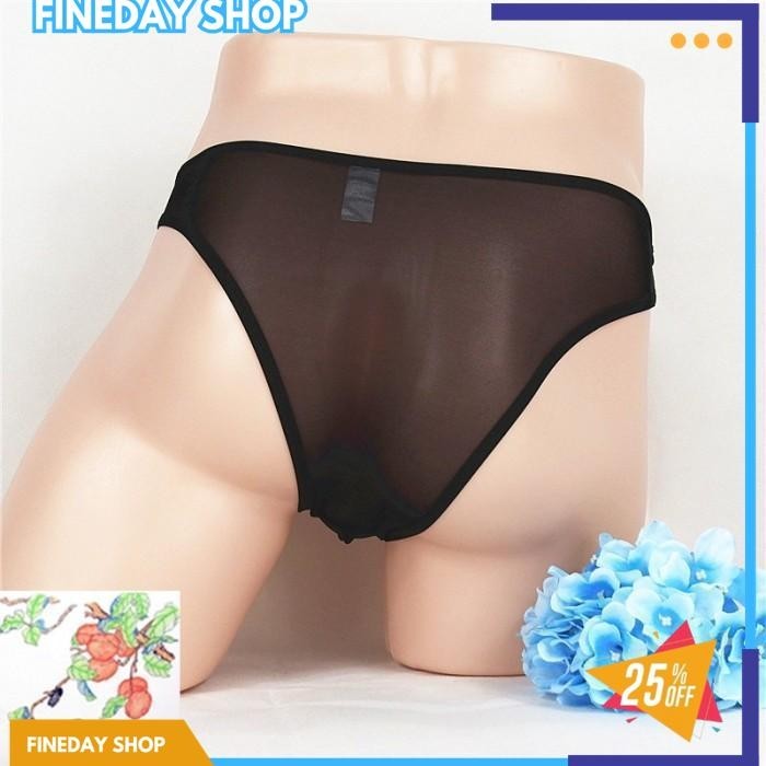 CELANA DALAM PRIA SEXY OPEN TRANSPARAN UNDERWEAR BOXER CELANA Y050 TERBAIK