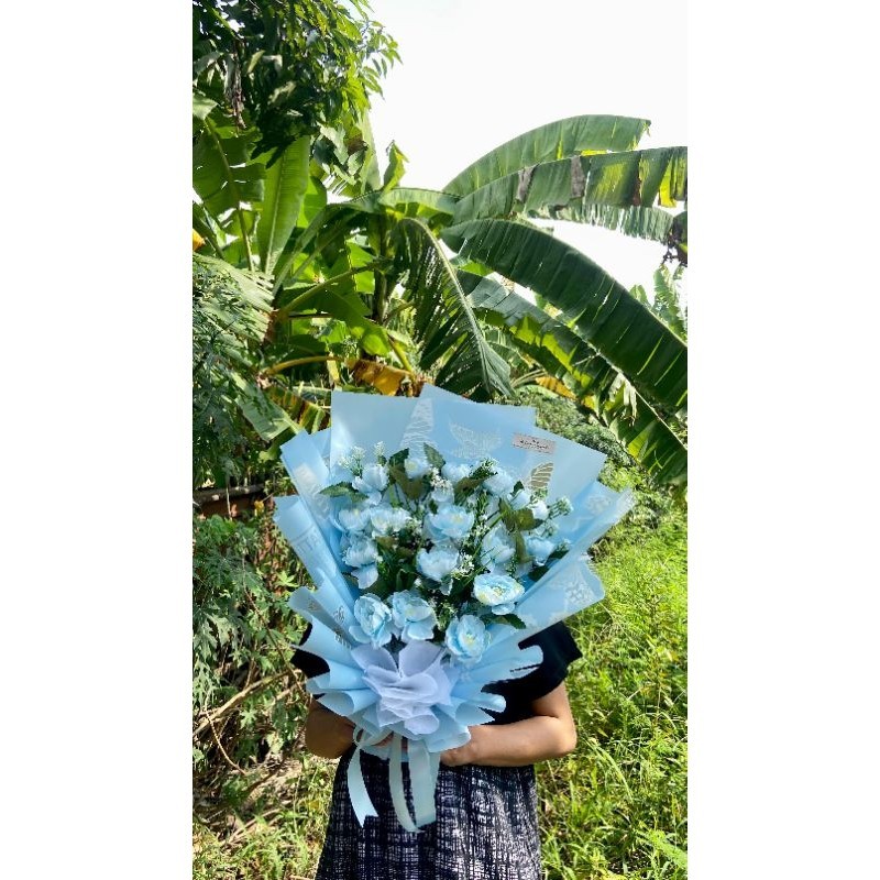 

buket bunga artificial / hadiah / bucket / bouquet