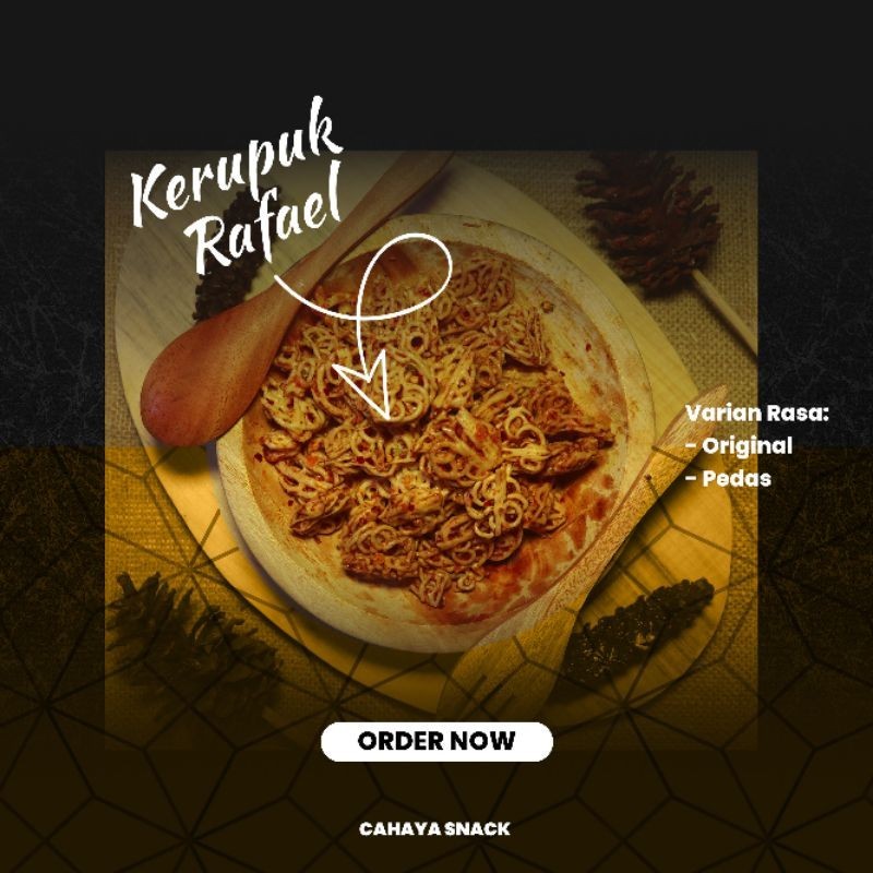 

KERUPUK RAFAEL/VIRAL 250 GRAM ENAK DAN MURAH