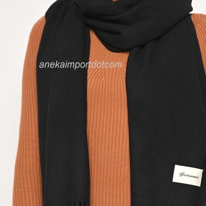 Syal Musim Dingin Wool Extra Tebal, Syal Musim Dingin Syal Pria Wanita