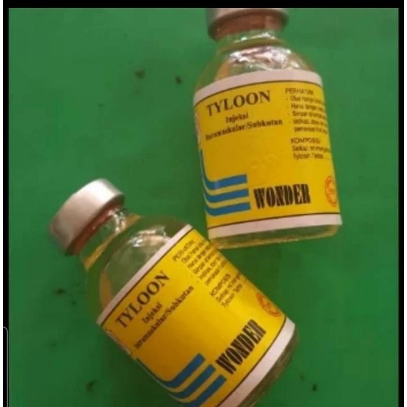 tylon 20 ml obat tyloon injeksi ayam burung merpati sakit snot mata bengkak by wonder