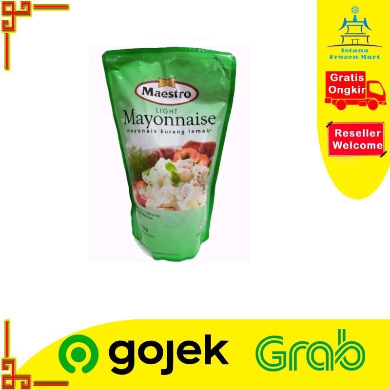 

Mayonnaise Kurang Lemak MAESTRO Light Refill 1 KG