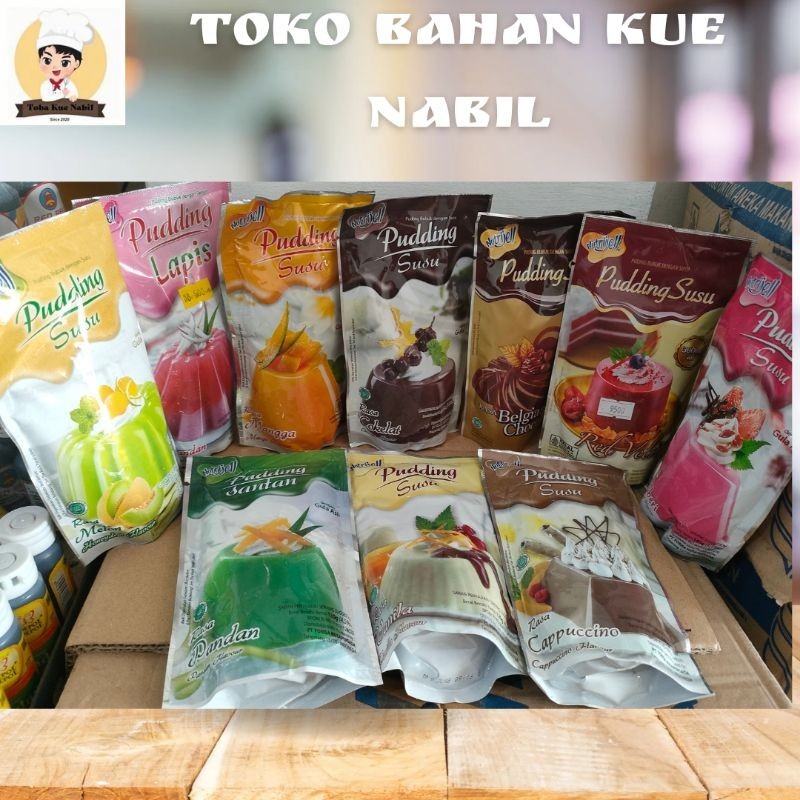 

Nutrijel Pudding Berbagai Rasa