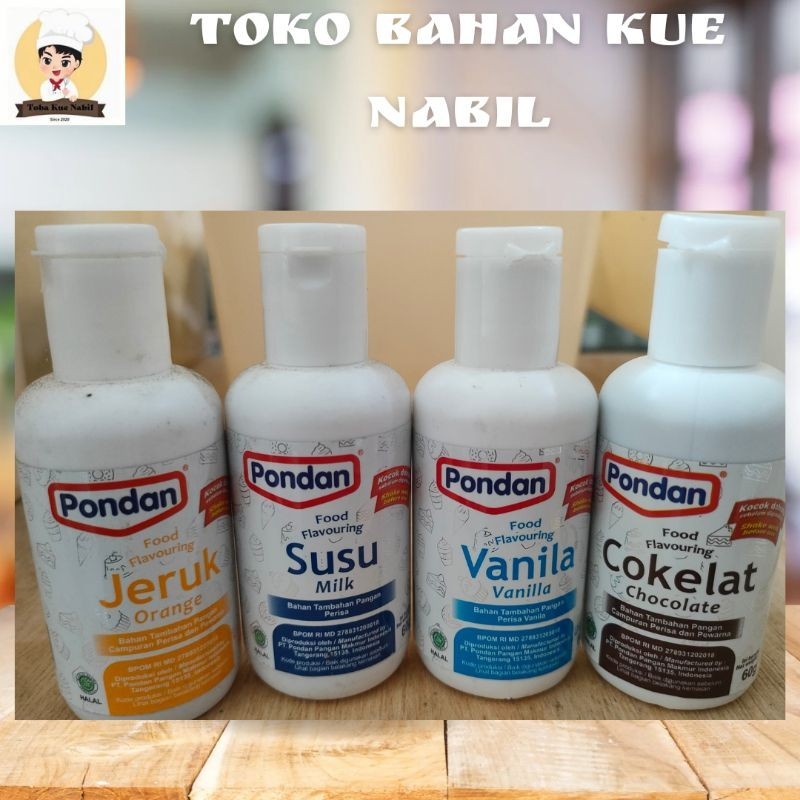 

Pasta Pondan 60 Ml/Perasa dan Pewarna Makanan