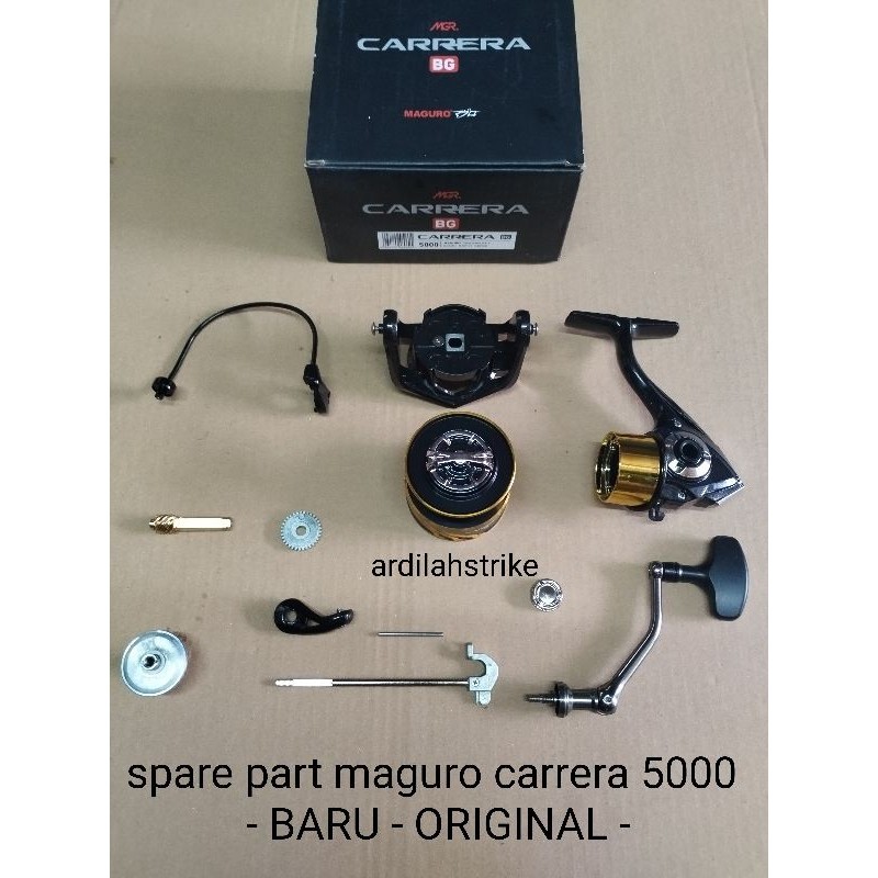 spare part reel maguro carrera 5000 - BARU - ORIGINAL -