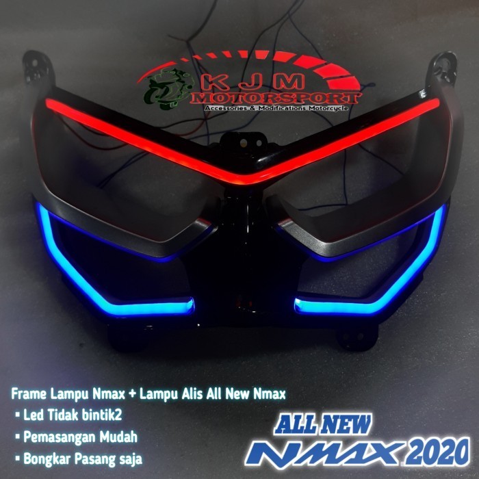 Baru!!! Lampu Alis Nmax New 2020 sepaket frame new nmax 2020