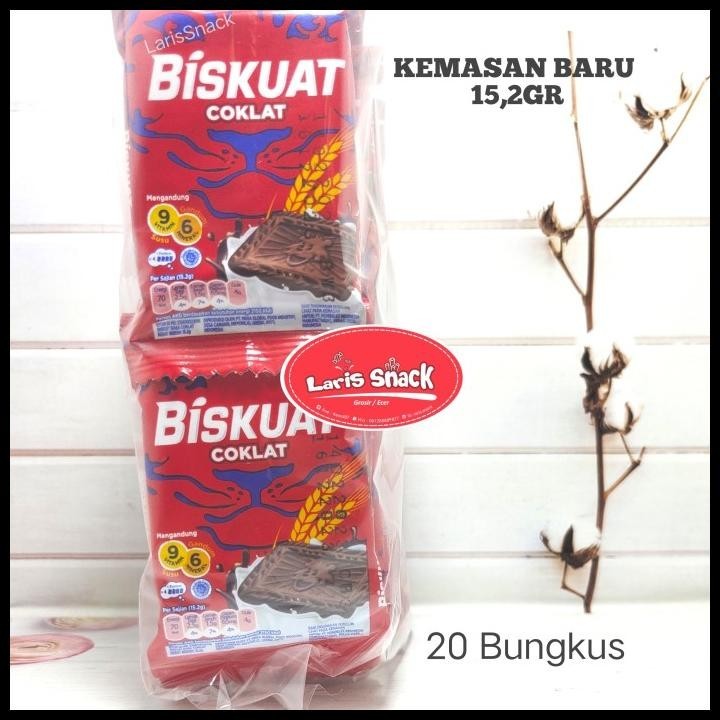 

Biskuit Biskuat Energi Coklat 25Gr (1 Pack Isi 20)