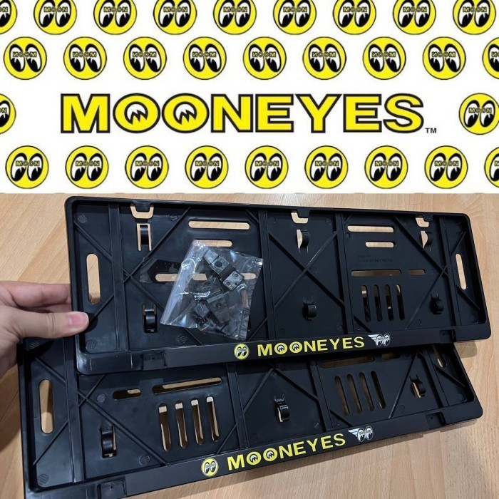 Frame plat nomor mobil Mooneyes