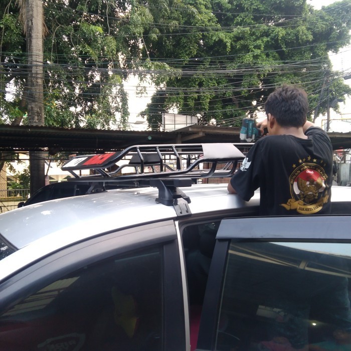 Roof Rack Bagasi Atas Mobil Nissan Datsun Go Terlariss 