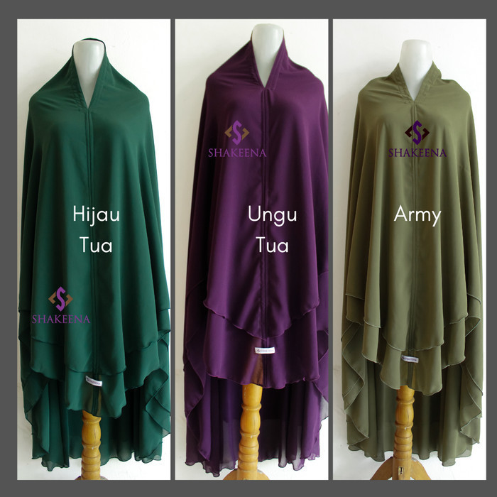 khimar ceruti jumbo/jilbab ceruti/ jumbo ceruti premium