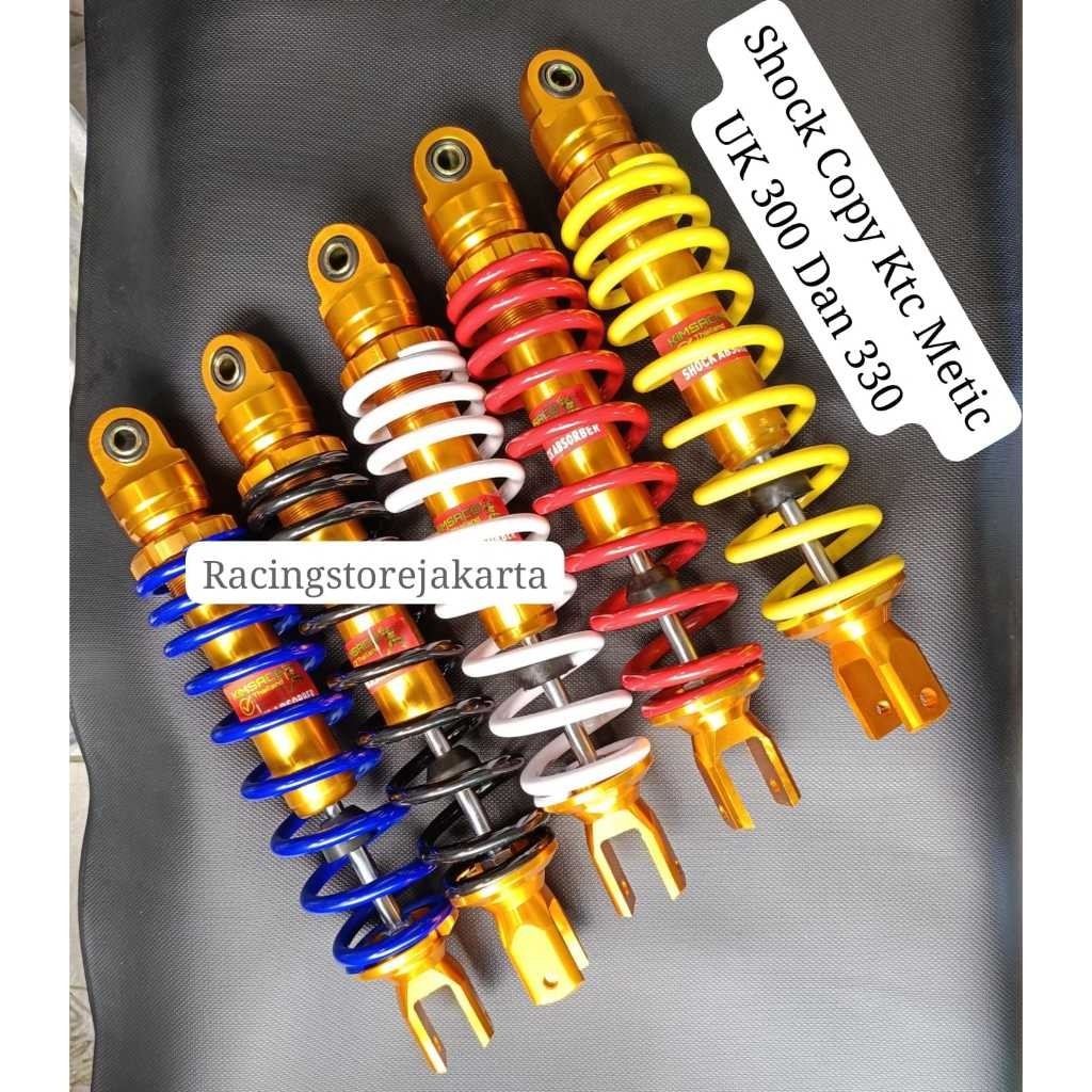 READY ORIGINAL Shock Metic Copy Ktc Belakang Single Shockbeaker Z Series 300MM Motor Beat Vario
