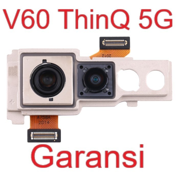 Original Kamera Belakang - LG V60 ThinQ 5G - Standard plus Ultrawide