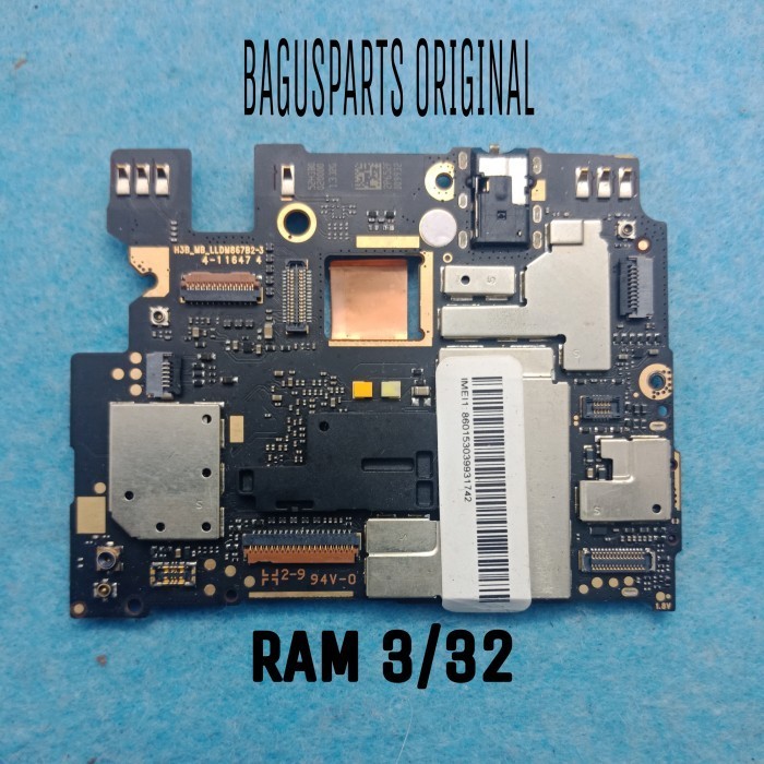 MESIN MOTHERBOARD NORMAL XIAOMI REDMI NOTE 3 PRO SE KATE RAM 3/32