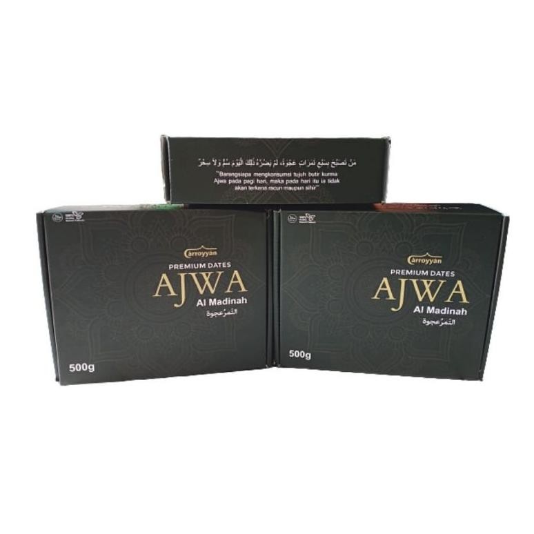

POJ KURMA AJWA PREMIUM AJWA DATES 1Kg TERLARIS