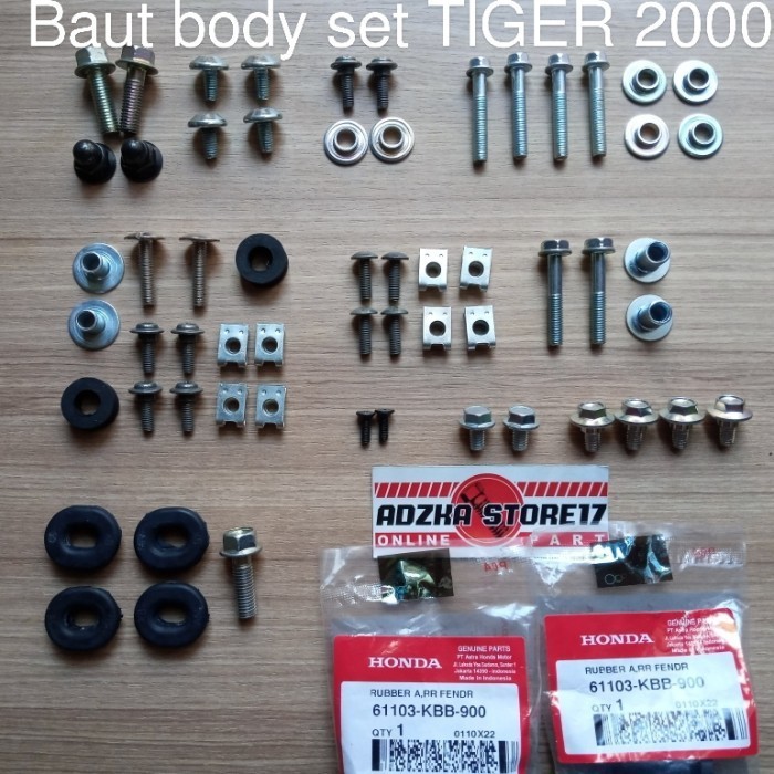 BAUT BODY SET HONDA TIGER 2000/BAUT BODY LENGKAP HONDA TIGER LAWAS
