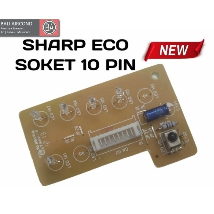 Display Pcb Sensor AC Sharp Eco Inverter Turbo XP10NRY XP10NXY