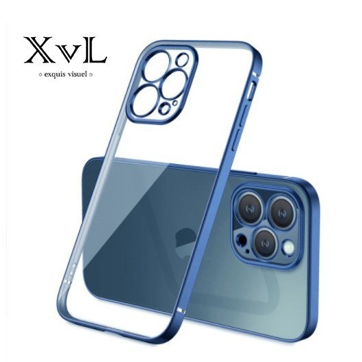 XVL IPHONE 13 PRO MAX MINI - PLATING SLIM CAMERA PROTECT CLEAR CASE