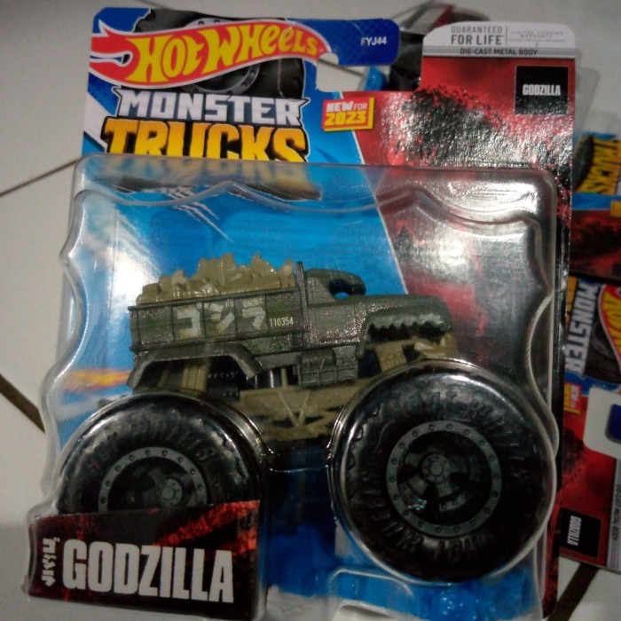 Hotwheels Monster Truck Trucks Godzilla