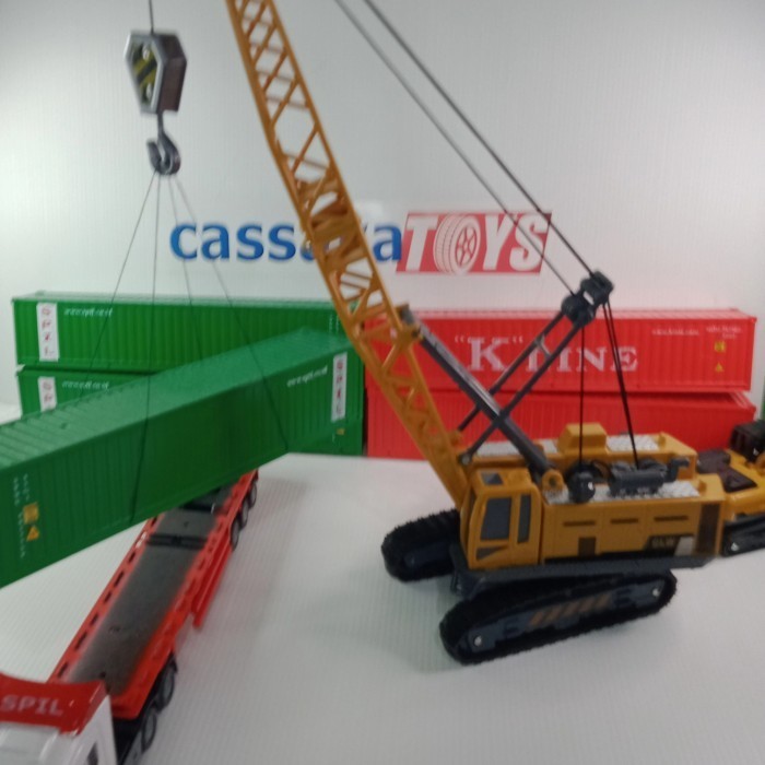 Diecast Miniatur Crane scale 55