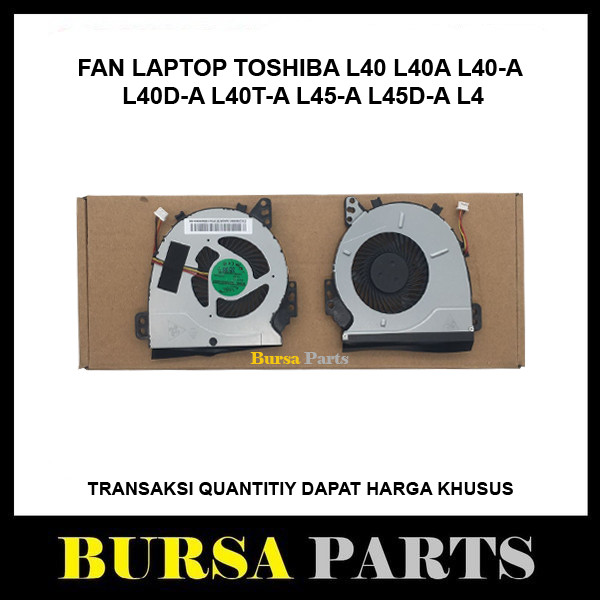 Fan Toshiba L40 L40A L40-A L40D-A L40T-A L45-A L45D-A L4