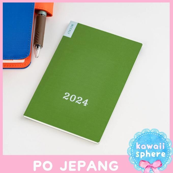 

NEW TERBARU HOBONICHI WEEKLY CALENDAR 2024 | A6 SIZE WEEKLY VERTICAL PLANNER PACKING BAGUS