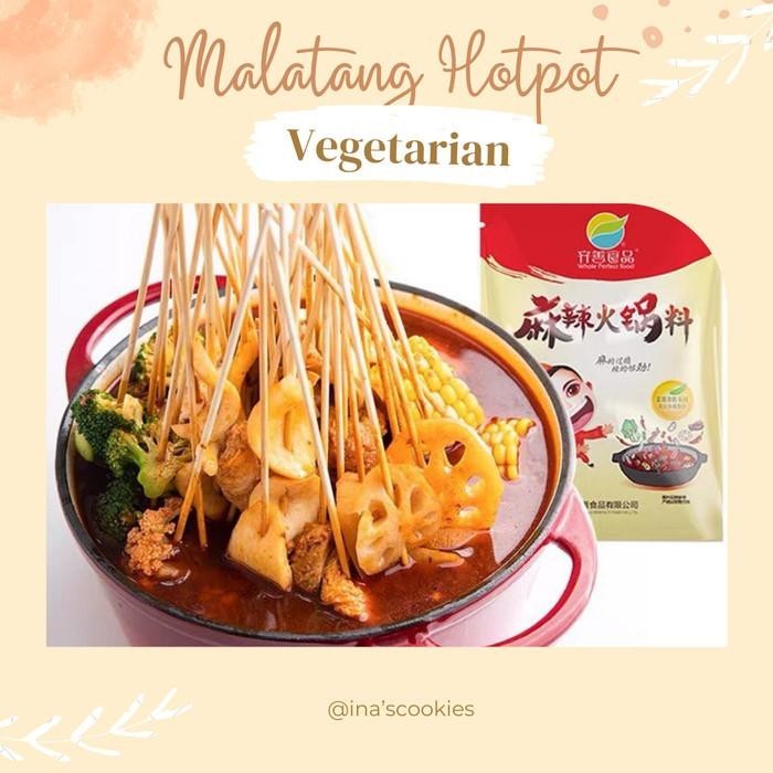 

Vegetarian Mala Hotpot / Malatang Instant / Bumbu Shabu-Shabu Vegan 035