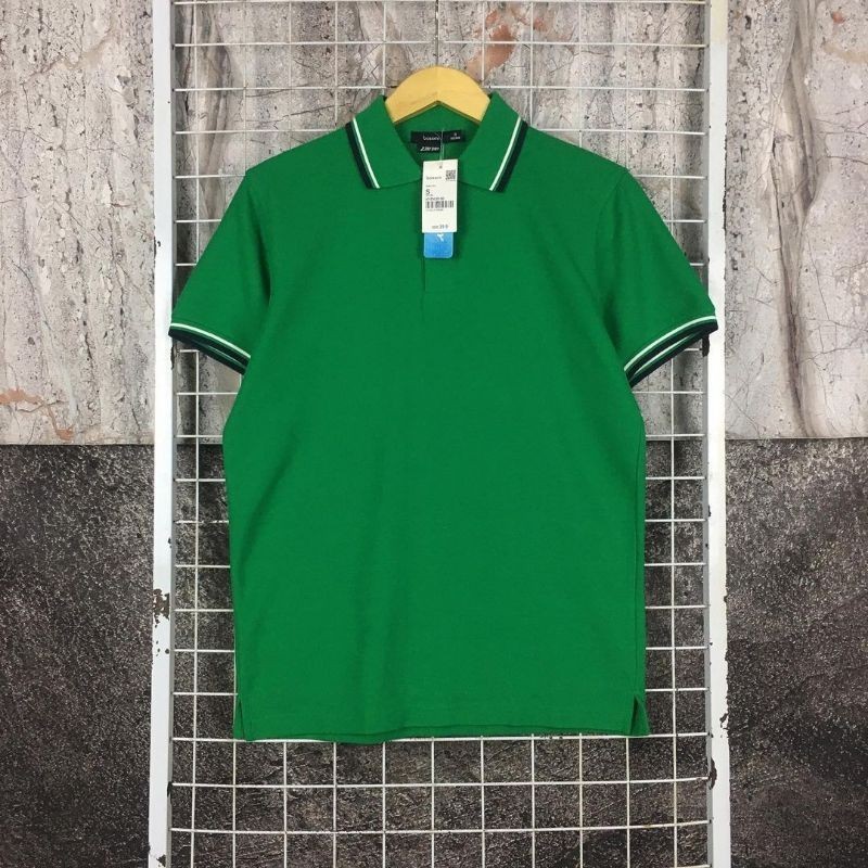 Kaos Kerah Polo Shirt Branded Original Bossini BNWT . SDA 03750 Second Bekas Preloved