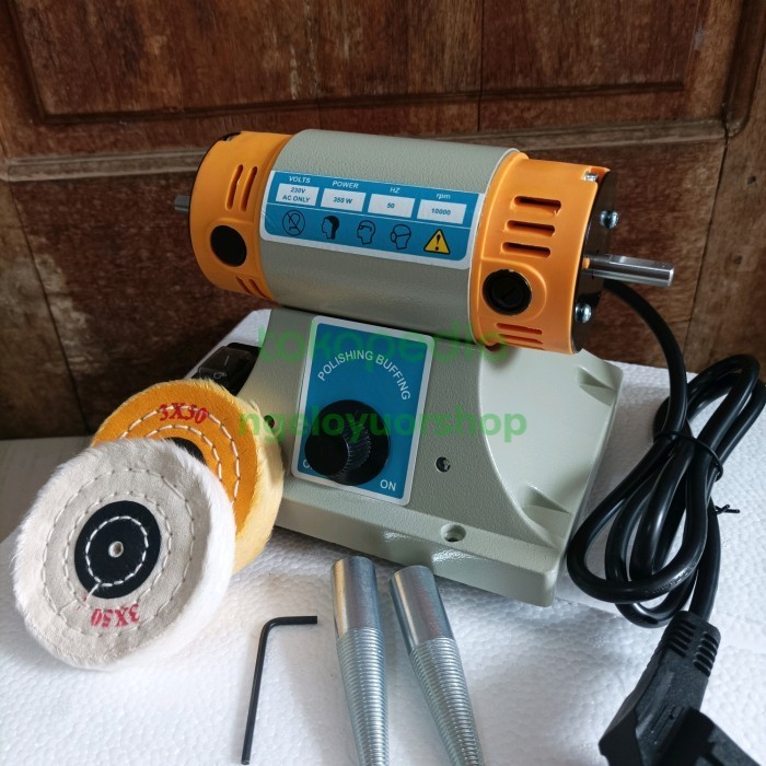 DENTAL LAB ALAT MESIN POLES GIGI PALSU 350 WATT