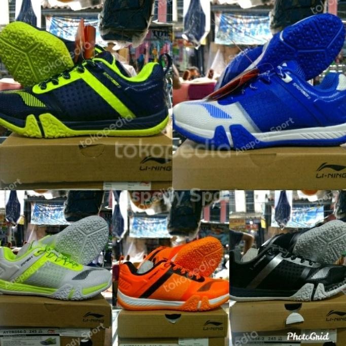 SEPATU BADMINTON LINING SAGA LITE 5 MONICASEIN