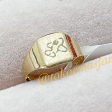 CINCIN EMAS ANAK 375 BERAT 0.5GRM