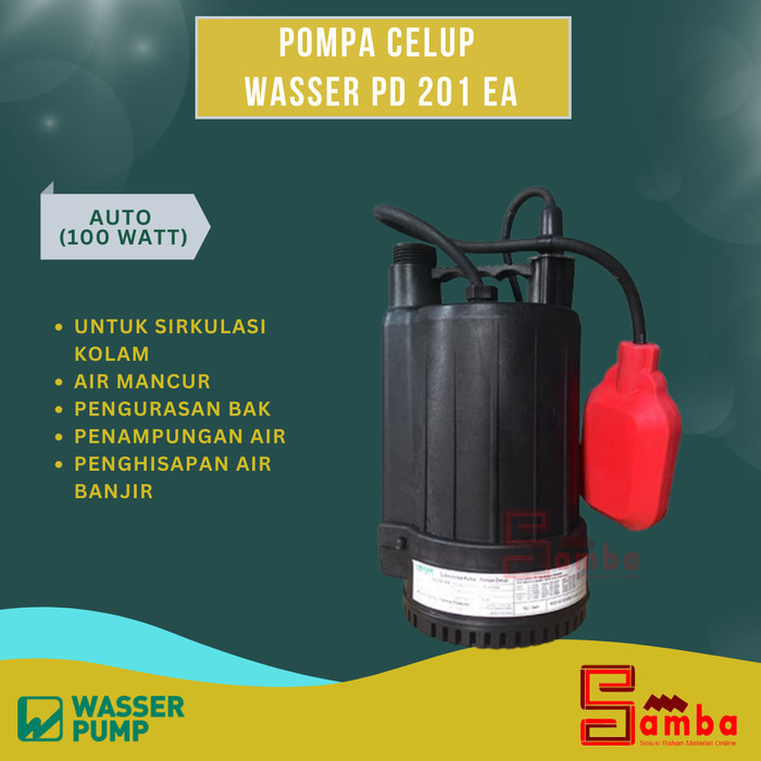 Mesin Pompa Air Celup Wasser Wd 101 Ea