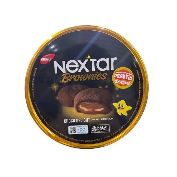 

NEXTAR BROWNIES CHOCO DELIGHT TIN 171 GR