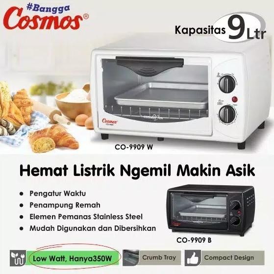 Cosmos Oven Listrik Co 9909 / Oven Listrik 9 Liter Mimimosani