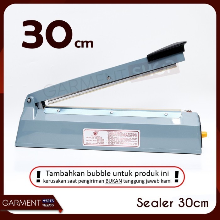 Impulse Sealer Alat Press Perekat Plastik 30 Cm Plastik Pfs 400 Original Dan Terpercaya