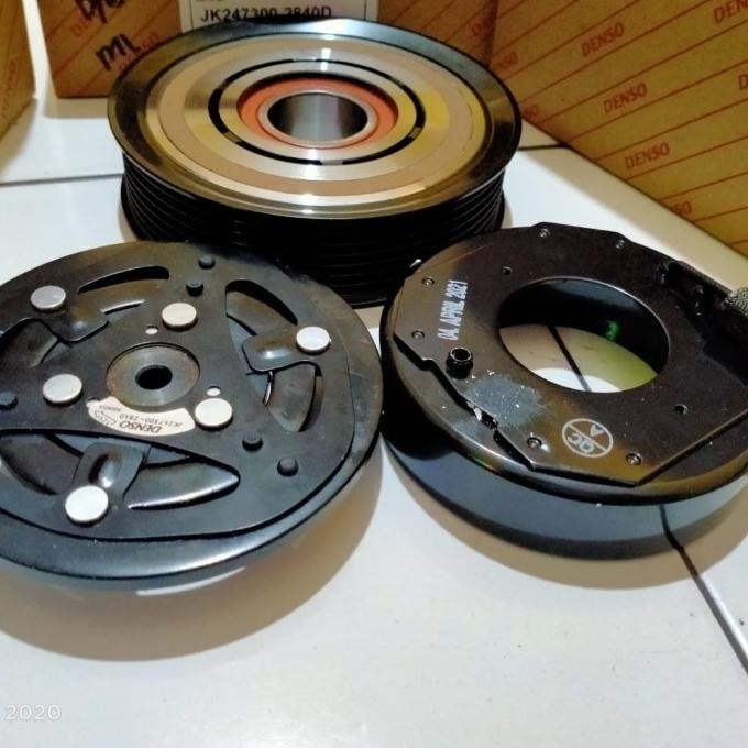 Pulley Puley Pully Puly Kompresor Ac Toyota Fortuner Murah Berkualitas