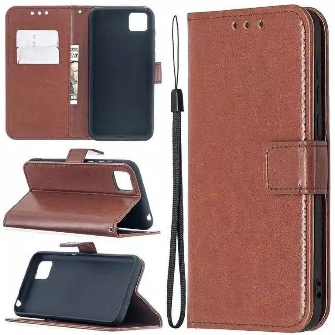Terjangkau flip case samsung A5 2016 / A5 2017 / S7 / flip dompet kulit hp - Hitam, samsung A5 2016 