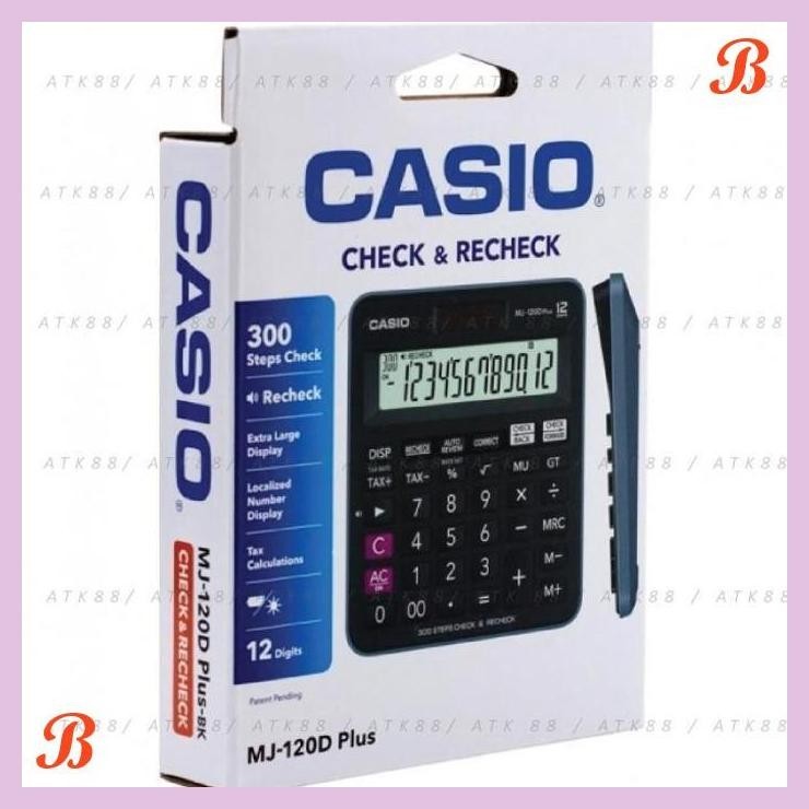 

| PGT | KALKULATOR-CALCULATOR CASSIO MJ 120 D PLUS