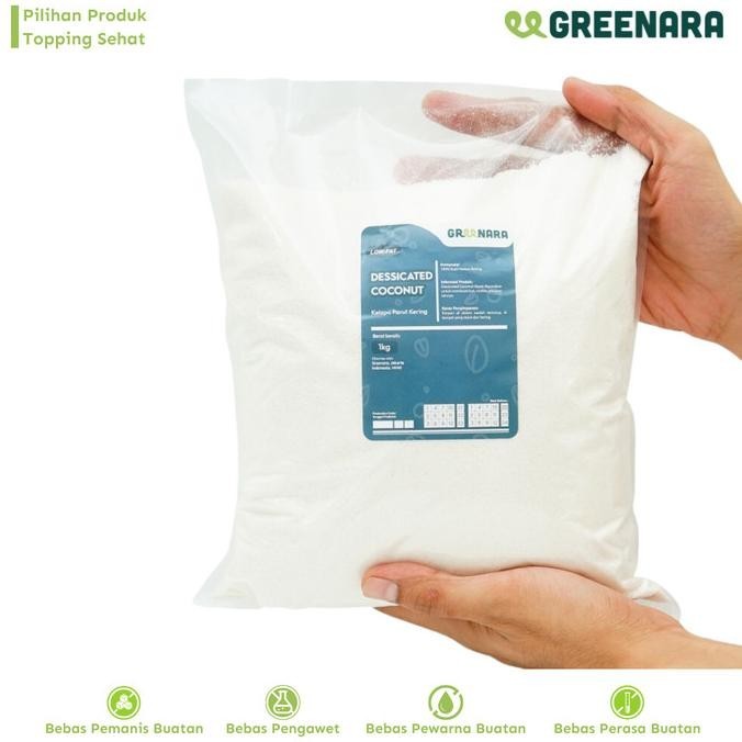 

Best! Kelapa Parut Kering 1 Kg / Dessicated Coconut ,,