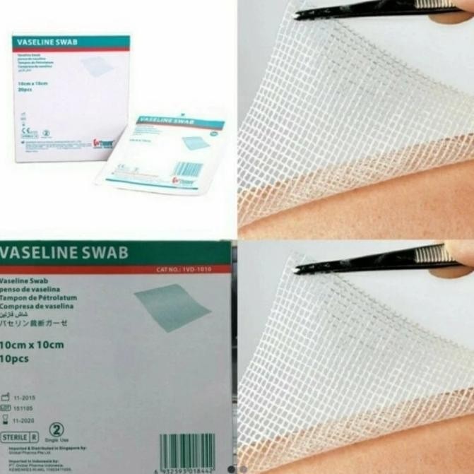 Best Vaseline Swab Winner Sufratule Box 10pc/ Supratule Swab 