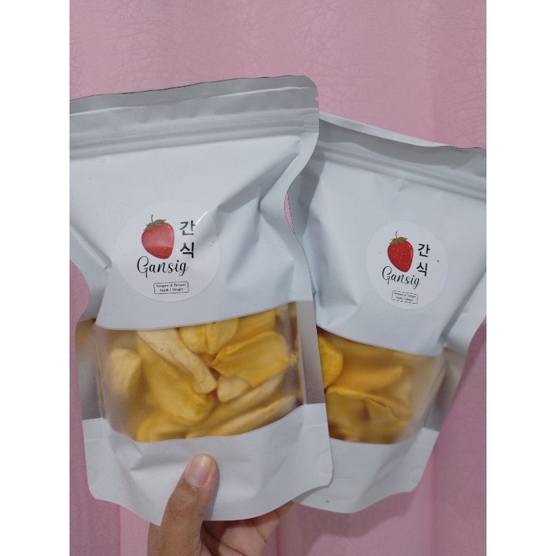 

Keripik Nangka Premium Grade A 150 gr