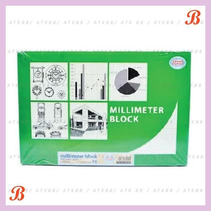 

| PGT | SINAR DUNIA BUKU MILIMETER BLOCK F4
