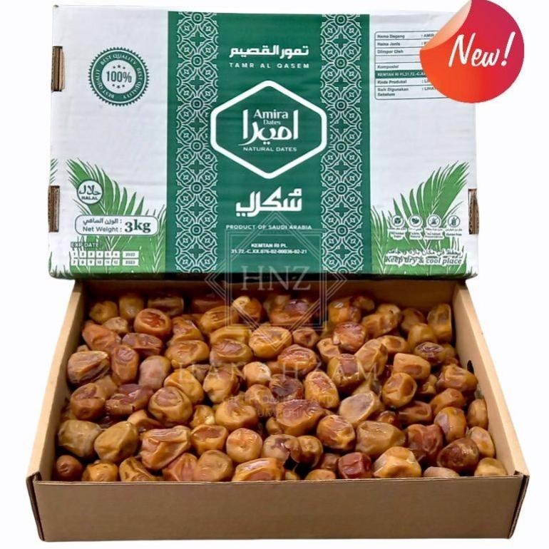 

Promo Lagiii!! Kurma Sukari Al Qasiim Amira 3 Kg || Kurma Sukari Premium Amira Dates