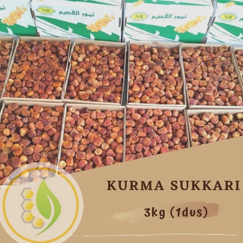 

Ready>>> Kurma Sukkari 3Kg (1Dus) Kurma Sukari ||